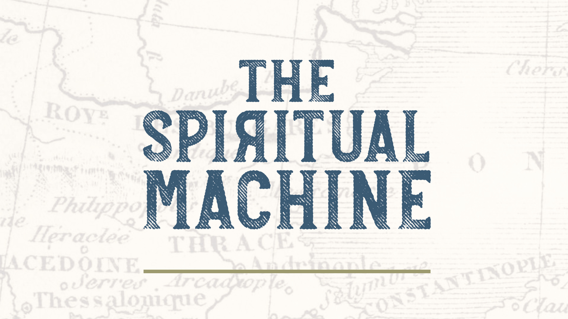 The Spiritual Machine